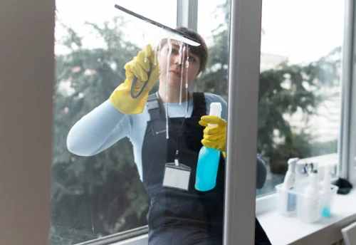 Nettoyage de vitres intérieures et extérieures à Fleury